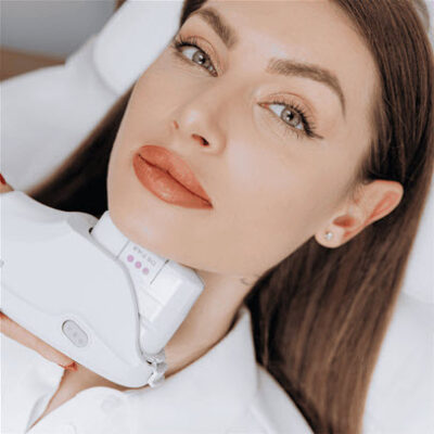 Ultrasound Face Lift with Under-Chin